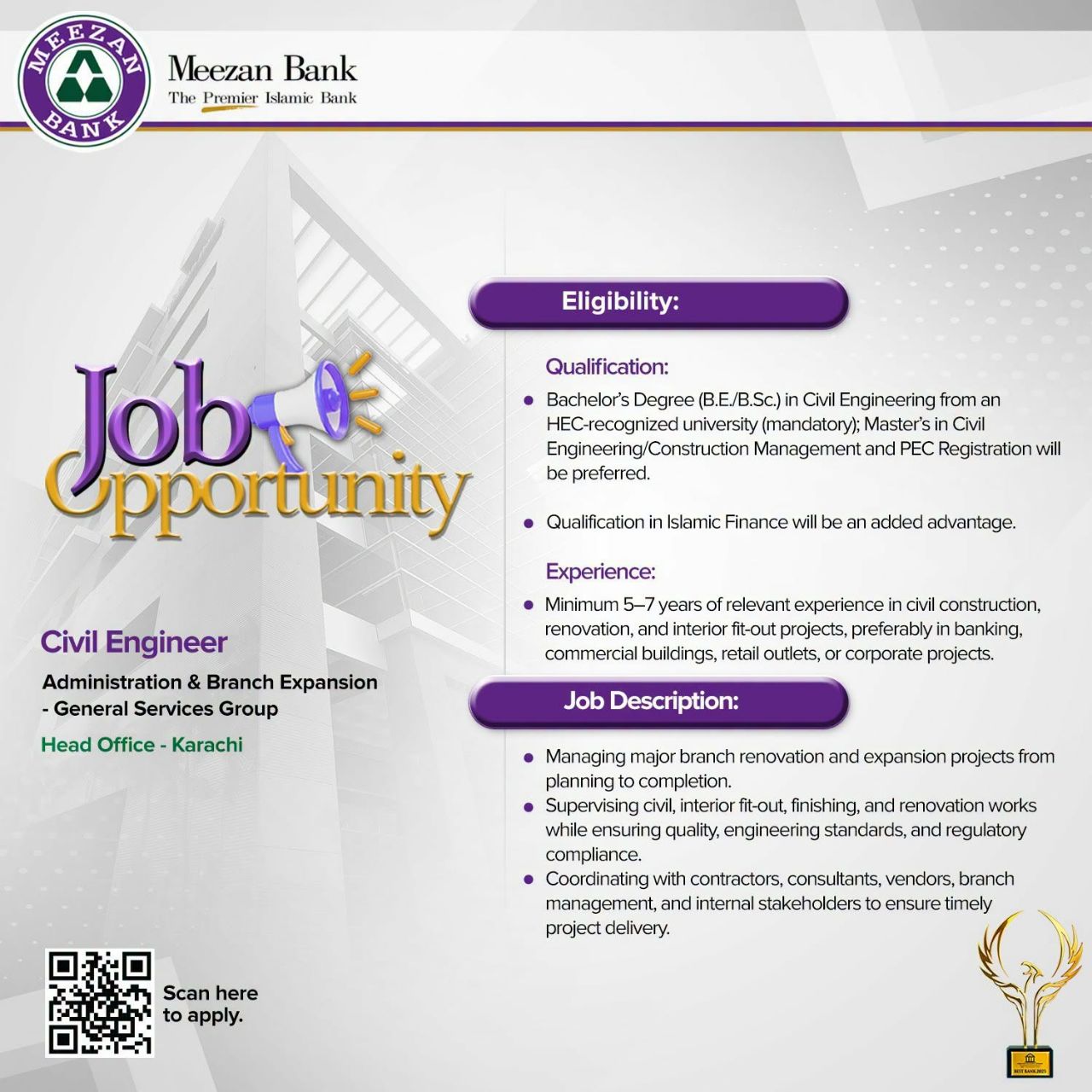 Meezan Bank The Premier Islamic Bank Jobs 2026 – Meezan Bank - The Premier Islamic Bank Jobs 2026 — original newspaper advertisement
