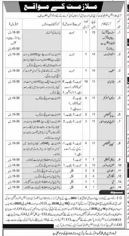 Army Air Defense Center Malir Cantonment, Karachi – Pakistan Air Force Jobs 2020 — original advertisement