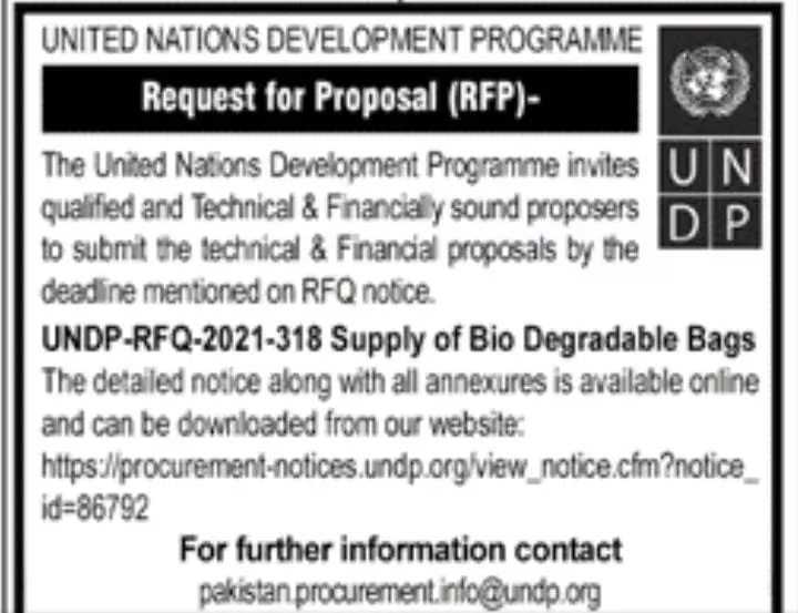 Jobs in United Nations Development Program (UNDP) – United Nations Development Programme UNDP Pakistan Jobs 2021 — original advertisement