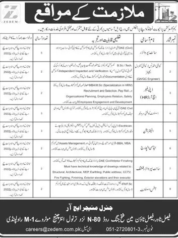 Gujranwala Electric Power Company Jobs – Gujranwala Electric Power Company GEPCO Jobs 2022 — original advertisement