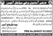 Jobs In Balochistan Institute of Nephro-Urology Quetta – Balochistan Institute of Nephrology Urology (BINUQ) Quetta Jobs 2022 — original advertisement