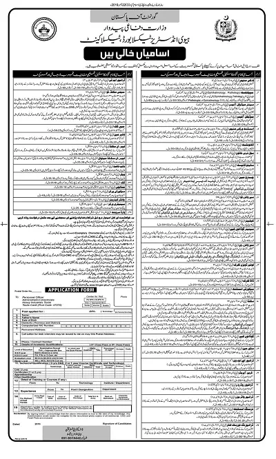 Jobs Sindh Irrigation Department Shahdadkot Sindh – Irrigation Department Sindh Jobs 2021 — original advertisement
