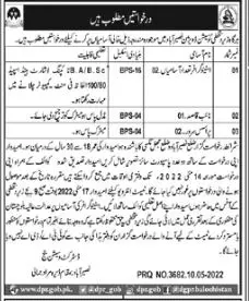Jobs In District And Session Judge Nasirabad – District & Session Judge Jobs 2022 — original advertisement