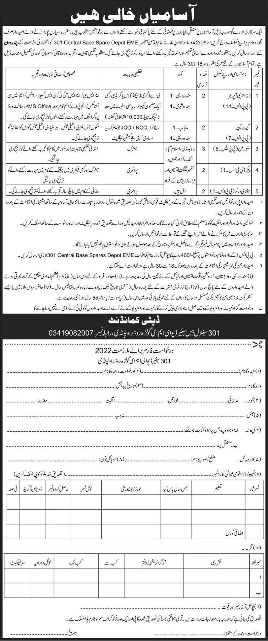 Jobs in Government Sector Organization – Public Sector Organization Jobs 2022 — original advertisement