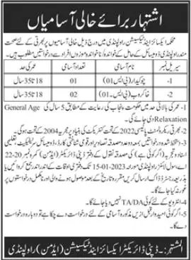 Excise Taxation Narcotics Department Jobs 2023 – Excise Taxation & Narcotics Control Department Punjab Jobs 2023 — original advertisement