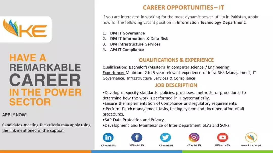 Karachi Electric Supply Company Kepco Jobs 2023 – Karachi Electric Power Company KEPCO Jobs 2023 — original advertisement