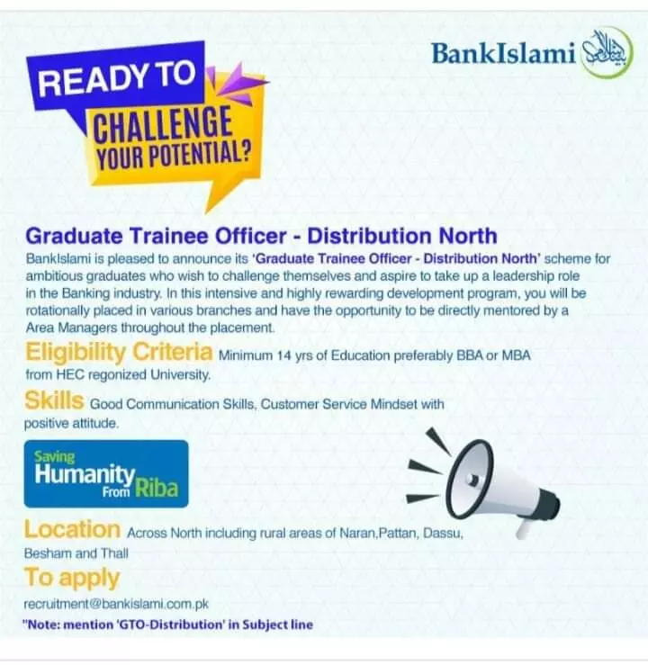 Bank Islami Jobs 2023 Jobs 2023 — original advertisement