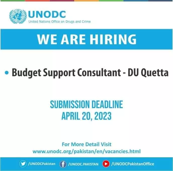 United Nations Office on Drugs and Crime UNODC Jobs 2023 Jobs 2023 — original advertisement