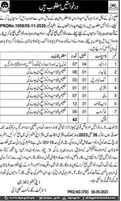 Revenue Department Duki Jobs 2023 – Revenue Department Balochistan Jobs 2023 — original advertisement
