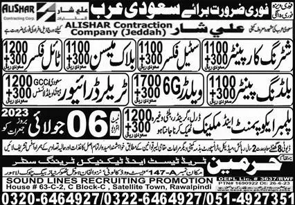 Tile Fixer & Building Painter Jobs 2023 In Saudi Arabia – Harmain Trade Test & Technical Training Center Jobs 2023 — original advertisement