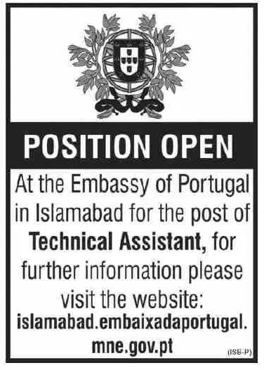 Embassy Of Portugal Islamabad Jobs 2023 – US Embassy Islamabad Jobs 2023 — original advertisement