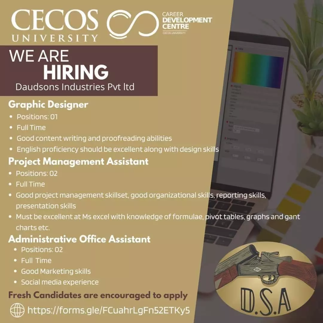 Cecos University Peshawar Jobs 2023 Jobs 2023 — original advertisement