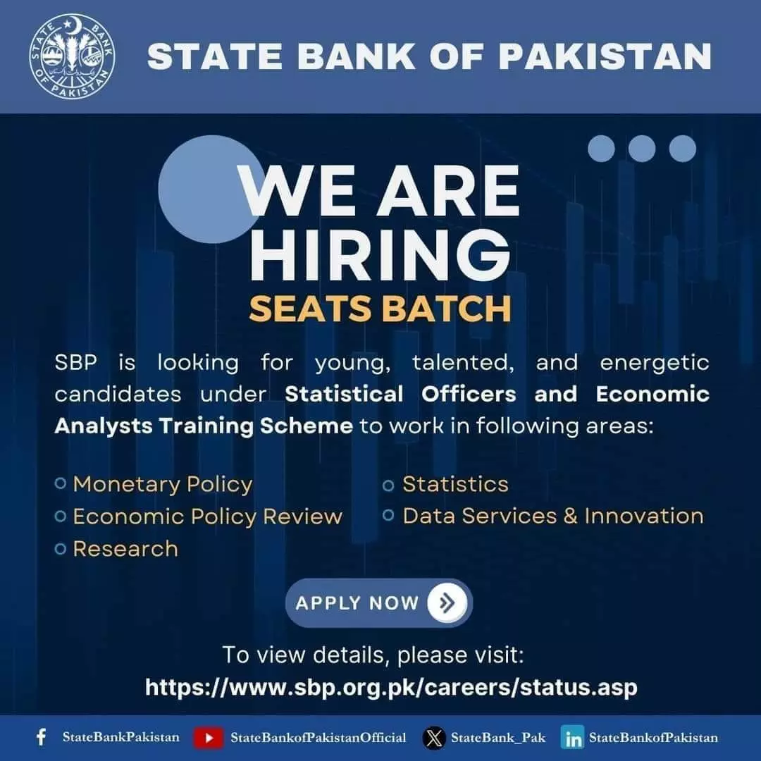 State Bank Of Pakistan SBP Jobs 2023 Jobs 2023 — original advertisement