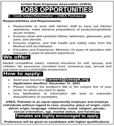 United State Employee Association USEA Jobs 2023 – United States Employee Association Jobs 2023 — original advertisement