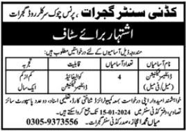 Pakistan Kidney Center PKC Gujrat Jobs 2024 – Kidney Centre Post Graduate Training Institute Admissions 2024 — original advertisement