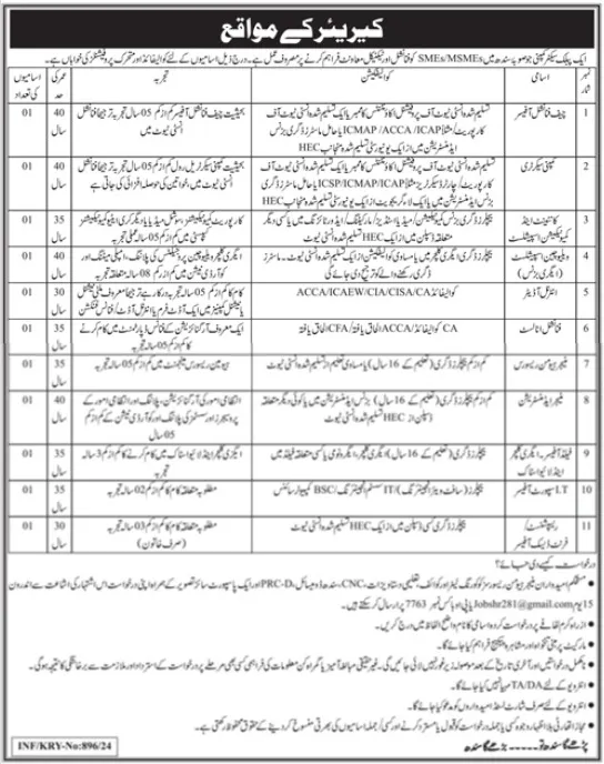 Public Sector Company Karachi Jobs 2024 – Private Company Jobs 2024 — original advertisement