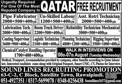 Assistant Rotri Technician & Boom Truck Driver Jobs 2024 – Sound Lines Recruiting Promotion Jobs 2024 — original advertisement