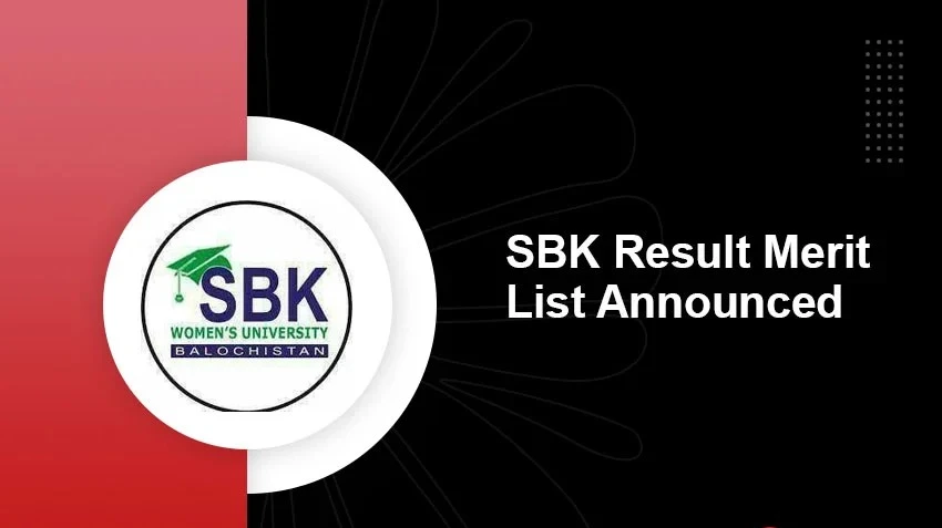 SBK Result All Districts | SBK Merit List – Education Department Balochsitan Admissions 2024 — original advertisement