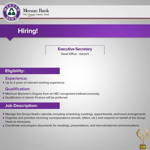 Meezan Bank Karachi Sindh Jobs 2024 Jobs 2024 — original advertisement