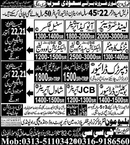 Land Server and Steel Fixer Jobs in Saudia Arabia 2024 – GCC Techni Test & Training Center Telecom Jobs 2024 — original advertisement