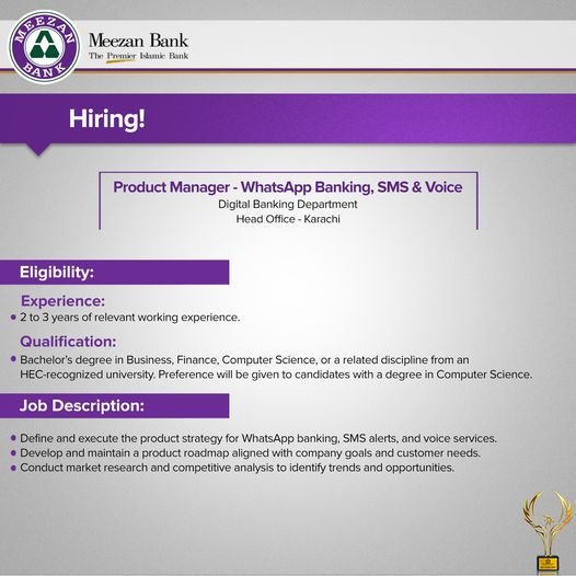 Meezan Bank Karachi Jobs 2024 Jobs 2024 — original advertisement