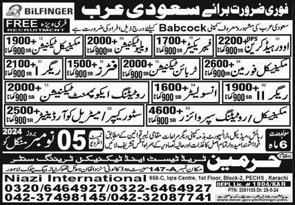 Turbine Technician & Material Coordinator Jobs 2024 – Niazi Medical and Dental College Sargodha Jobs 2024 — original advertisement