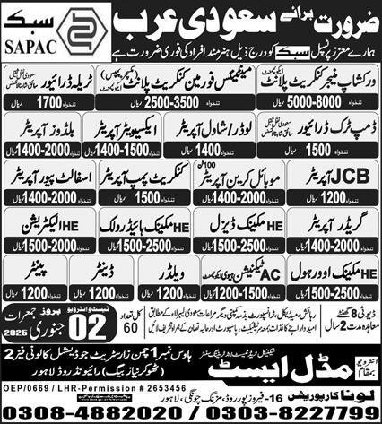 Dump Truck Driver & Mobile Crane Operator Jobs 2025 – Luna Corporation Jobs 2024 — original advertisement