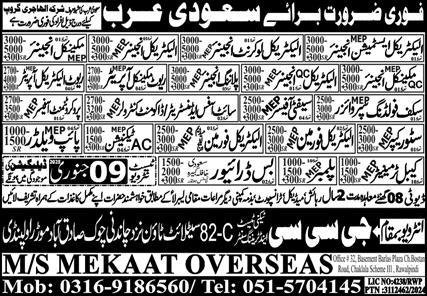 Electrical Estimation Engineer Jobs In Saudi Arabia – GCC Techni Test & Training Center Telecom Jobs 2024 — original advertisement