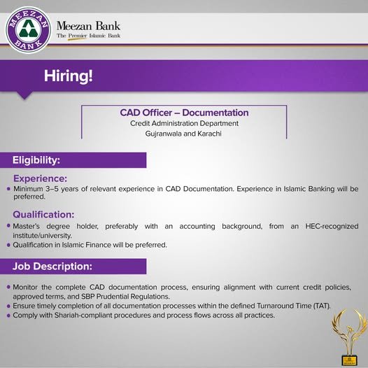 Meezan Bank Karachi Jobs 2025 Jobs 2025 — original advertisement