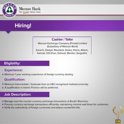 Meezan Bank Jobs 2025 Jobs 2025 — original advertisement