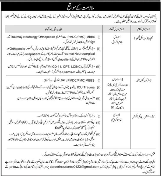 General Insurance Company Management Jobs 2025 – Private Company Jobs 2025 — original advertisement