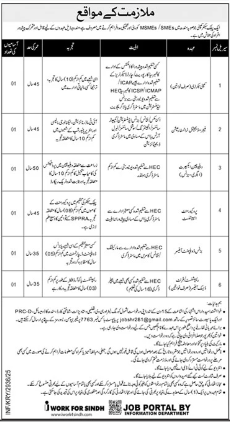 Public Sector Company Karachi Jobs 2025 – Private Company Jobs 2025 — original advertisement