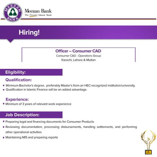 Meezan Bank Punjab Jobs 2026 Jobs 2026 — original advertisement
