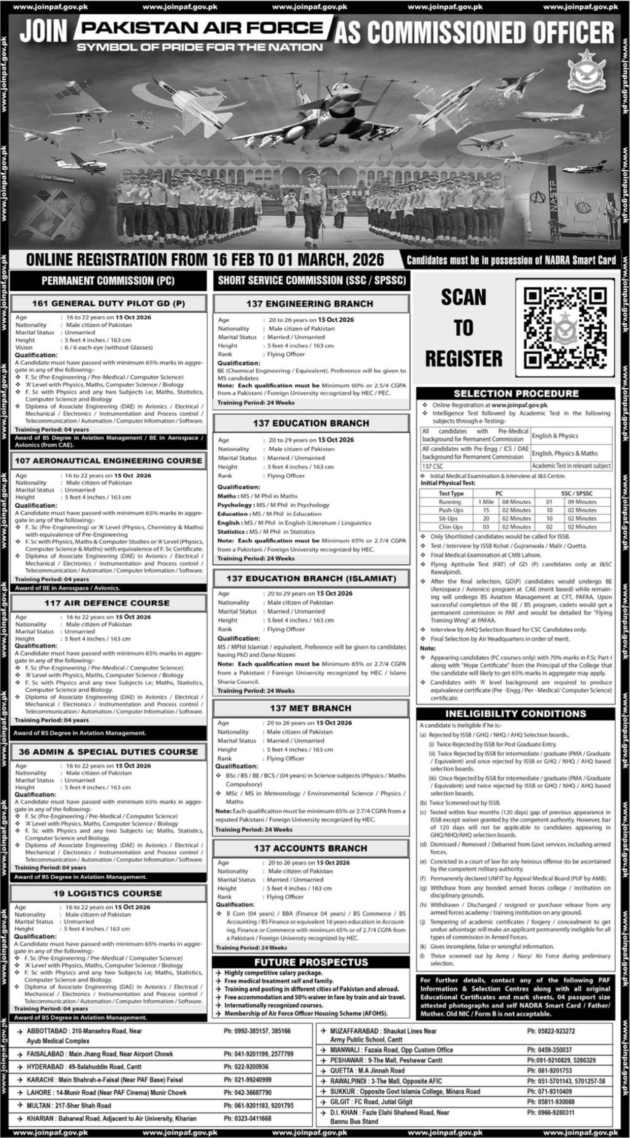 Join Pakistan Air Force PAF Jobs 2026 Jobs 2026 — original advertisement