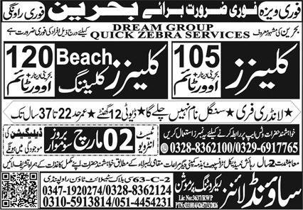 Beach Cleaning Cleaner & Cleaner Jobs 2026 – Sound Lines Recruiting Promotion Jobs 2026 — original advertisement