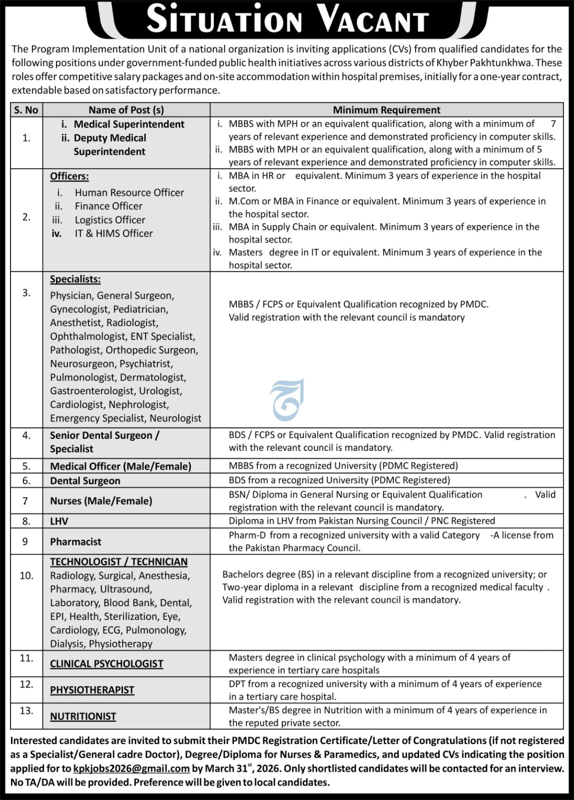 government-funded public health initiative Jobs – Public Sector Organization Jobs 2026 — original advertisement