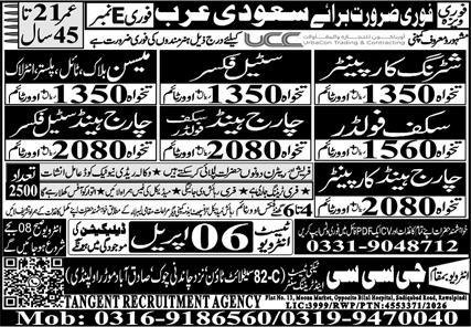 Interlock Mason & Chargehand Scaffolder Jobs 2026 – GCC Techni Test & Training Center Telecom Jobs 2026 — original advertisement