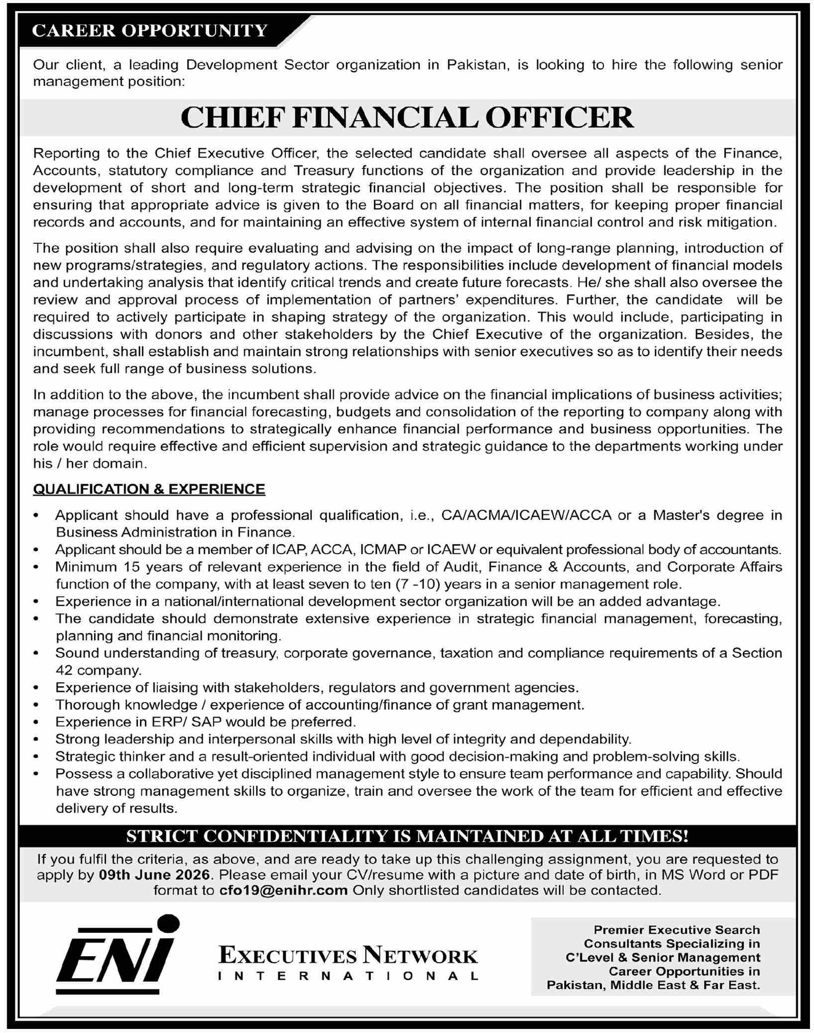 Leading public Sector Organization Jobs 2026 Jobs 2026 — original advertisement