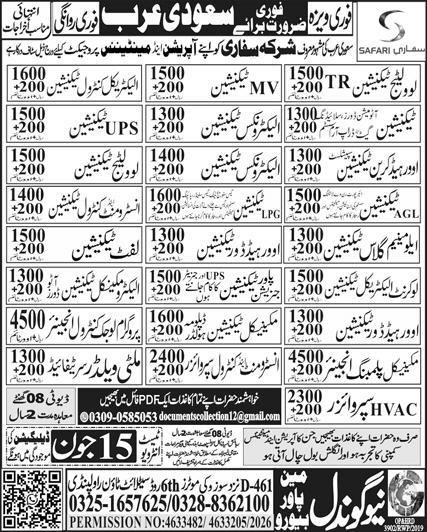 Aluminum Glass Technician & Power Generation Technician Jobs — original advertisement