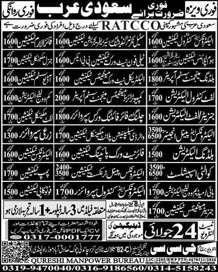 Lift Control Technician & Lift Mechanical Technician Jobs — original advertisement